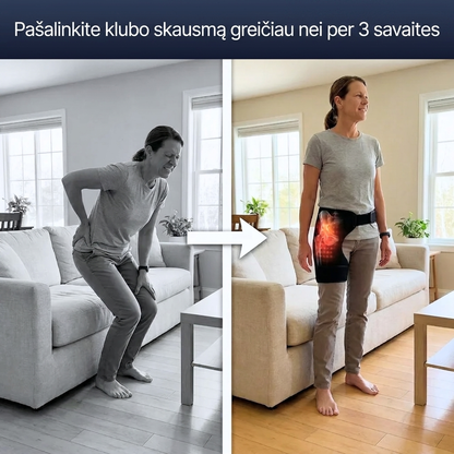 LORENO™ Šildantis Klubo Įtvaras