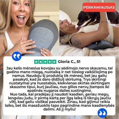 Loreno™ Nugaros masažuoklis